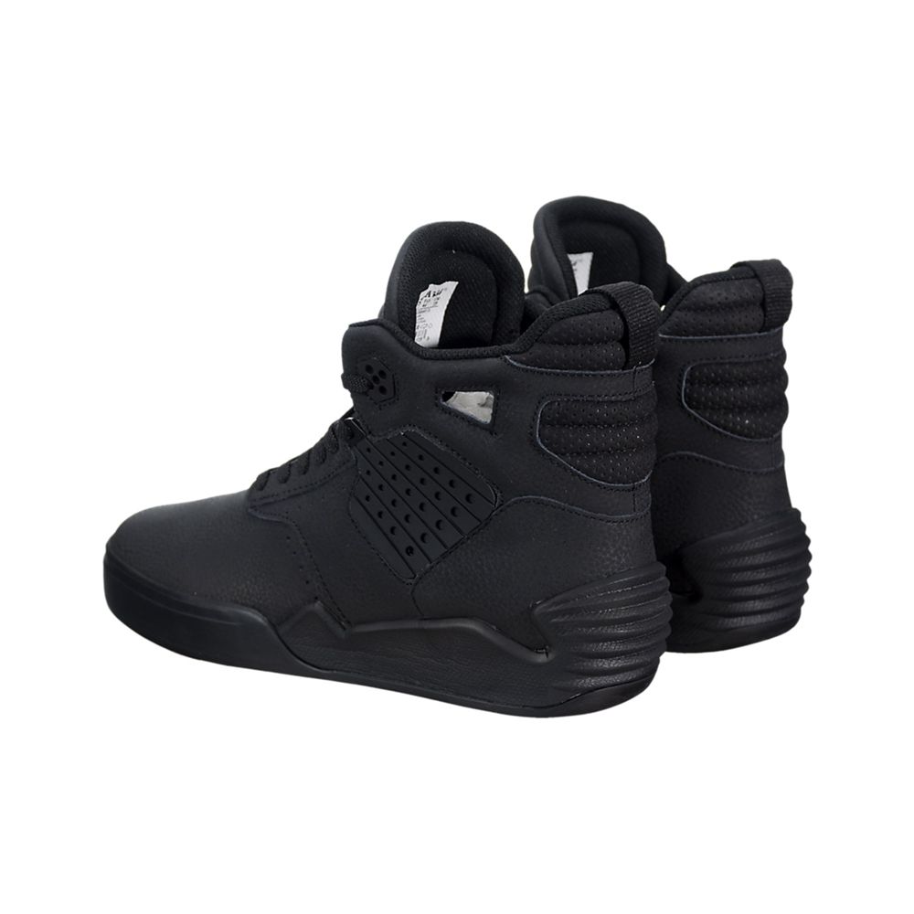 Baskets Montantes Supra SkyTop IV Noir Black/Red-Black Homme | YUF-54201726